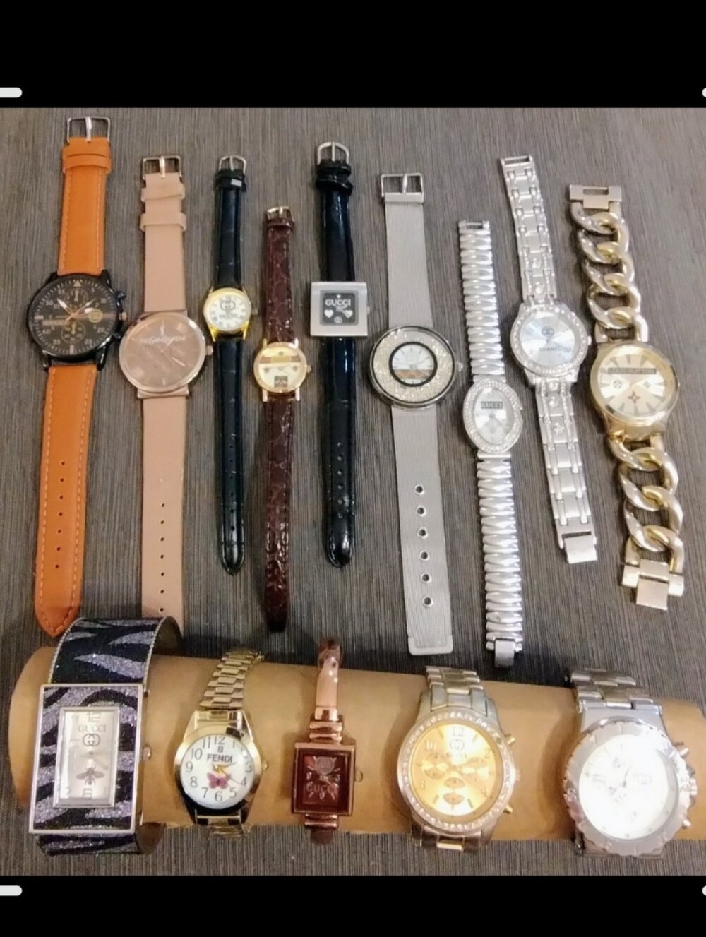 Lot of 14 Fashion Watches No Name Brands Just for Fun! All Work & have New Batts - Picture 2 of 16